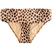 Next Braga de bikini ecru / marrón / negro