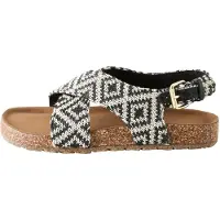 Next Sandalias negro / blanco