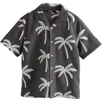 Next Camisa gris claro / negro