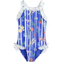 Next Traje de baño azul / amarillo / verde / blanco