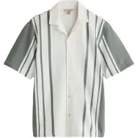 Next Camisa verde pastel / blanco