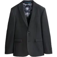 Next Chaqueta tipo saco para negocios negro