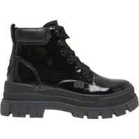 Buffalo Botines con cordones 'Aspha' negro