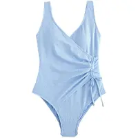 Next Bañador moldeador azul claro