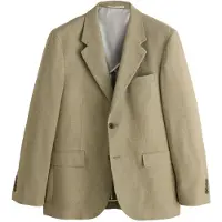 Next Chaqueta tipo saco para negocios oliva