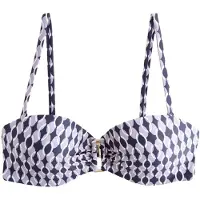 Next Top de bikini navy / lila / blanco