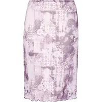 MyMo ROCKS Falda mora / blanco