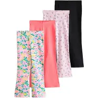 Next Leggings verde / rosa / rosa claro / negro