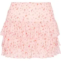 Mymo Falda 'Young Fashion' oliva / rosa pastel / rojo sangre