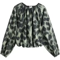 Next Blusa jade / verde pastel / negro