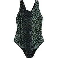Next Traje de baño verde / negro