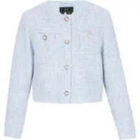 Faina Blazer 'Festive' azul pastel