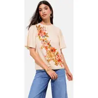 Friends Like These Blusa piel / sepia / altrosa / rojo