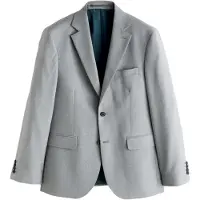 Next Chaqueta saco gris moteado