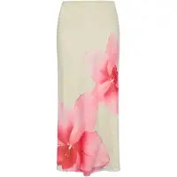 Usha Falda beige claro / rosa / rosa