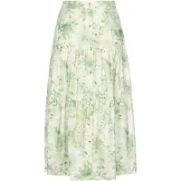 Usha Falda beige / verde claro