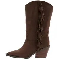 Lipsy Botas camperas chocolate
