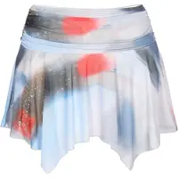 Mymo Falda 'Young Fashion' ecru / azul claro / gris oscuro / rojo