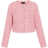 Faina Blazer 'Festive' rosa / rojo sangre / blanco