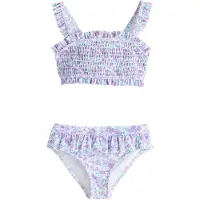 Laura Ashley Bikini azul oscuro / lila