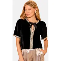 Love & roses Blusa negro