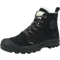 Palladium Botines con cordones 'Pampa Hi Zip' negro
