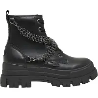 Buffalo Botines con cordones 'Asha' negro