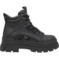 Buffalo Botines con cordones 'Aspha' negro