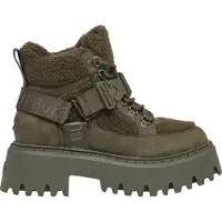 Buffalo Botines con cordones 'Aspen Com' oliva