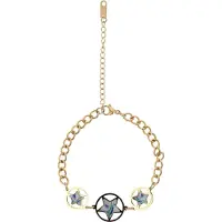 IZIA Pulsera oro / negro