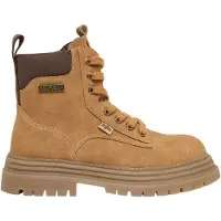 Buffalo Botines con cordones 'Lennox' pueblo / marrón oscuro