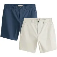 Next Pantalón chino azul oscuro / gris claro