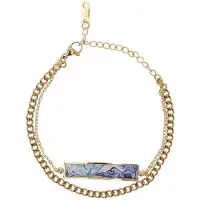 IZIA Pulsera oro / mezcla de colores