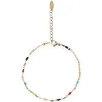 IZIA Pulsera oro / mezcla de colores
