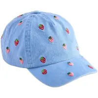 Next Sombrero azul claro / verde / altrosa / rojo rubí