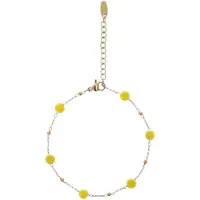 IZIA Pulsera amarillo / oro