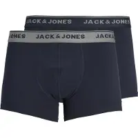Jack & Jones Calzoncillo boxer 'Vincent' navy / gris moteado
