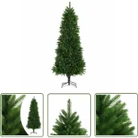The Living Store : Árbol de Navidad artificial, con agujas de aspecto natural, color verde, 240 cm de altura