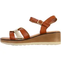 Super Mode Sandalias camelo