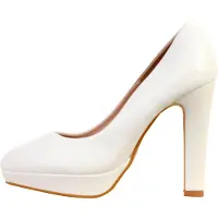 Super Mode Zapatos con plataforma 'Pumps mit Absatz von LBS' blanco