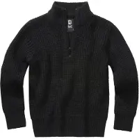Brandit Jersey 'Marine ' negro