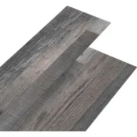 vidaXL : Lámina de suelo autoadhesiva, estilo madera industrial, 4,46 m²