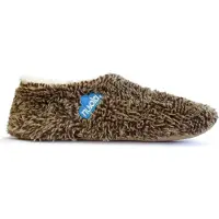 Nuvola Nuvola. Zapatillas de casa 'Polar Suela de Tela' marrón
