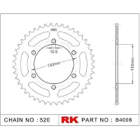 Rk Corona Trasera 4008 520