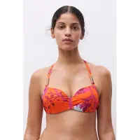 Chantelle Sw Bra Tshirt Half Cup Memory Painted Flowers Talla: D85 | Bikinis Outlet | Mujer