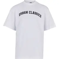 Urban Classics Camiseta negro / blanco