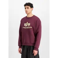 Alpha industries Sudadera ecru / borgoña