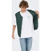 Only & Sons Camiseta 'ONSNathan' jade / blanco