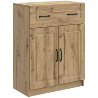 Syfax Aparador Roble artisan 66 x 34,5 x 87 cm Madera de Ingeniería
