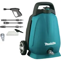 Makita HW 102, limpiadora a presión eléctrica, 1300 vatios, 100 bares